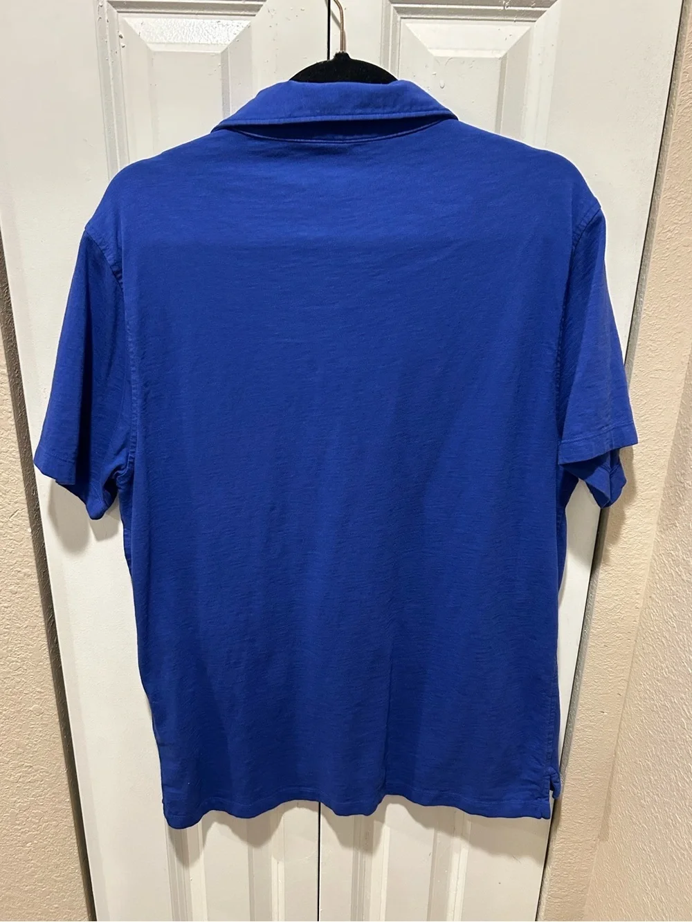 J.Crew Garment Dyed Polo Shirt Blue Men’s , Large, like new